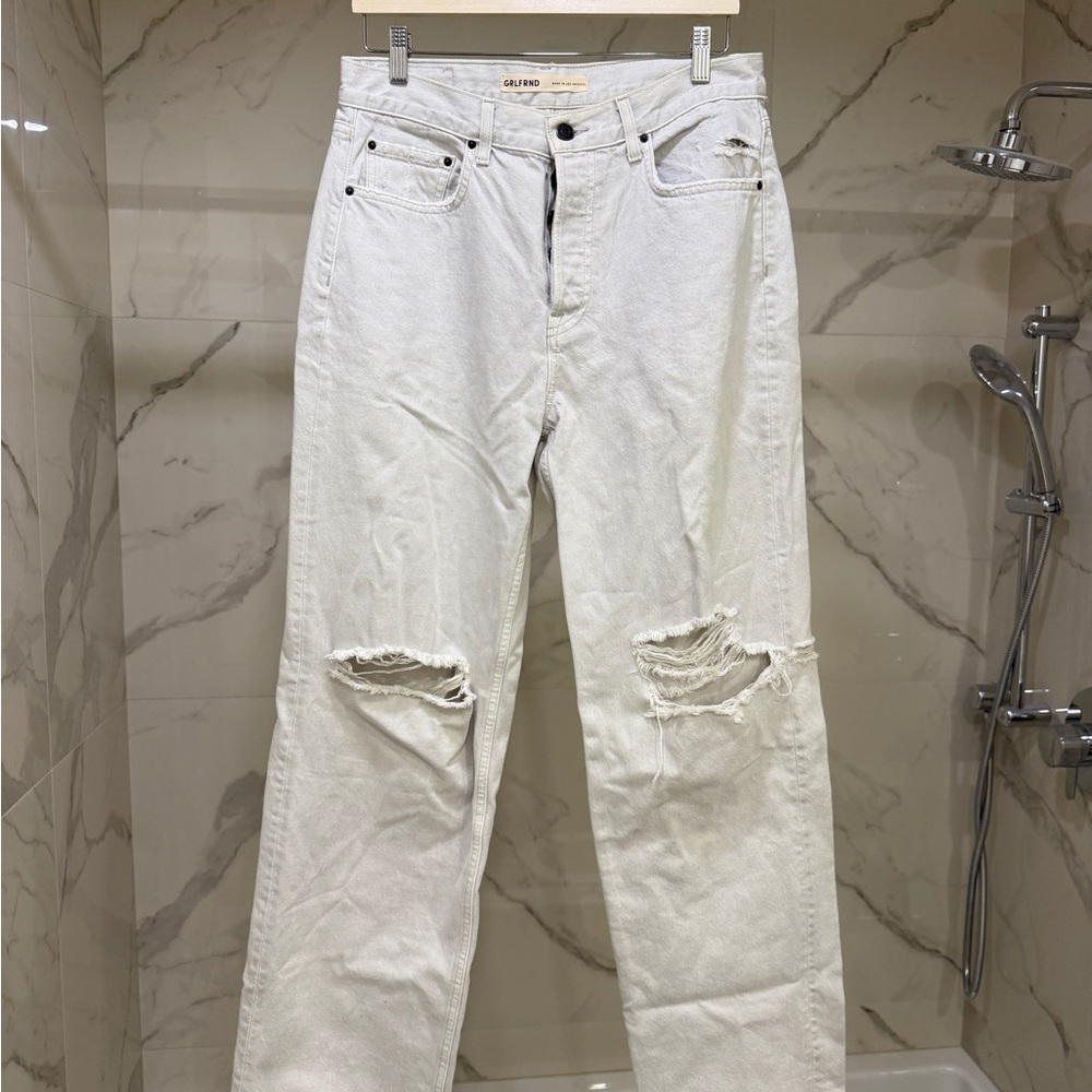 GRLFRND bella low rise jeans in mojave - size 27